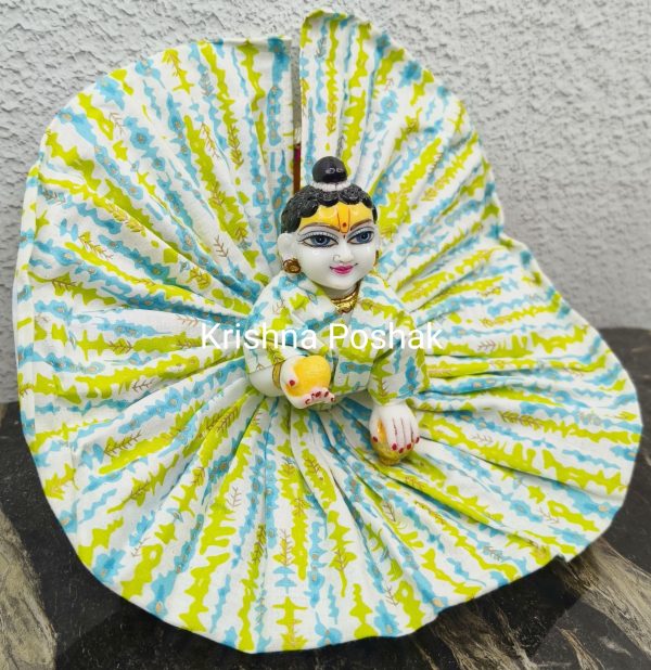 Summer Poshak For Laddu Gopalji-P10 - Image 3