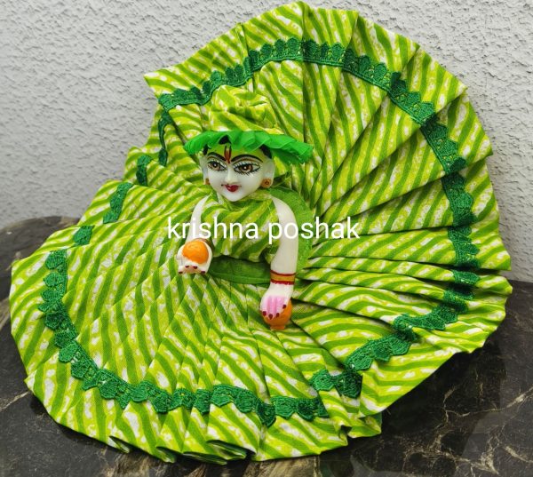 Summer  Poshak For Laddu Gopalji – AP11 - Image 4