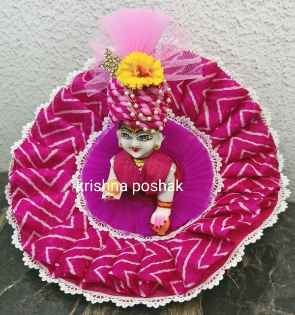 Summer Poshak For Laddu Gopalji – AP19 - Image 4