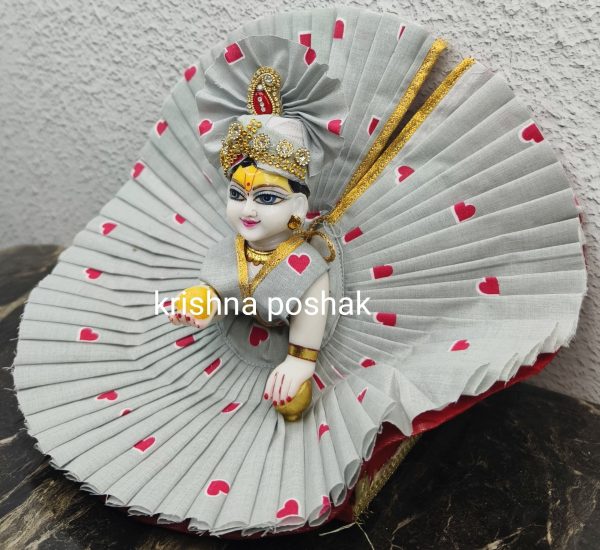 Summer Poshak For Laddu Gopalji – AP24 - Image 2