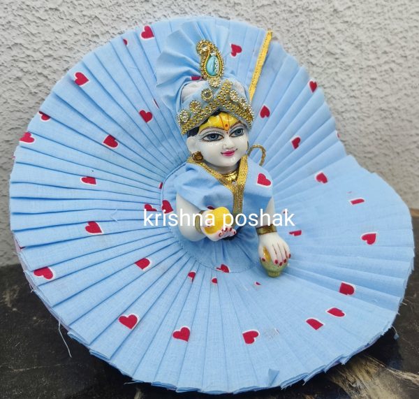 Summer Poshak For Laddu Gopalji – AP22 - Image 3