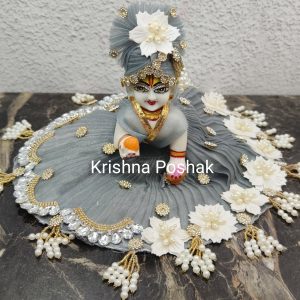Fancy Heavy Poshak For Laddu Gopalji – AP30