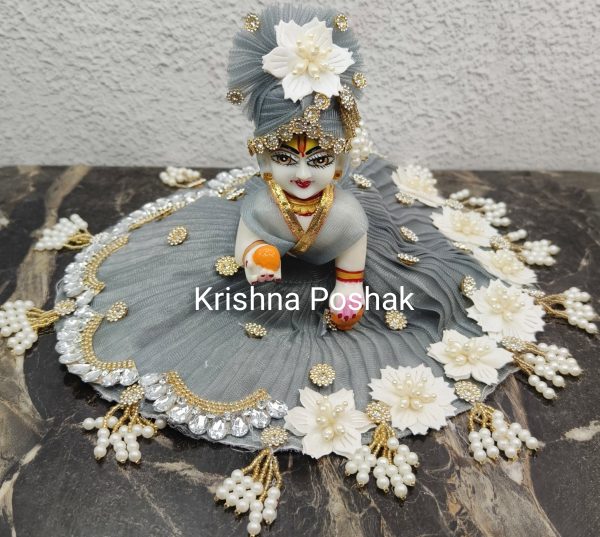 Fancy Heavy Poshak For Laddu Gopalji – AP30