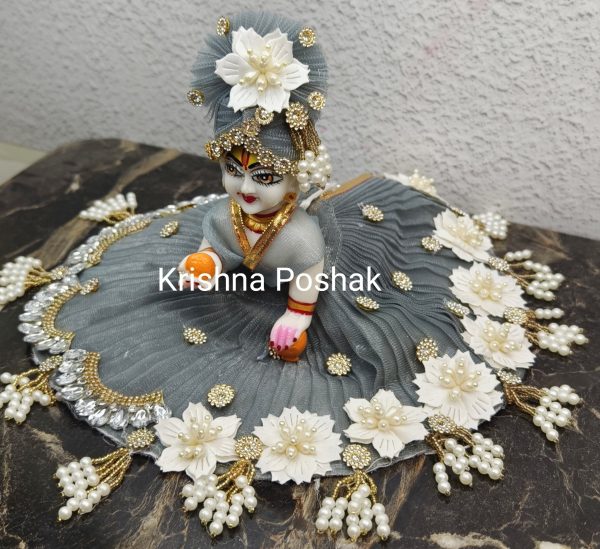 Fancy Heavy Poshak For Laddu Gopalji – AP30 - Image 2