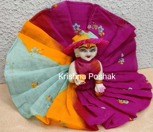 Summer Poshak For Laddu Gopalji – AP16 - Image 3