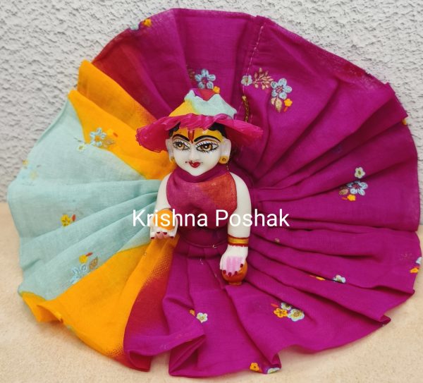 Summer Poshak For Laddu Gopalji – AP16 - Image 2