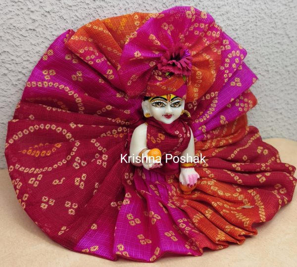 Premium Summer Poshak for Laddu Gopalji – M9 Devotion with a Refreshing Touch - Image 3
