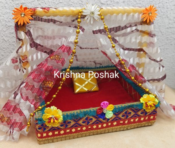 Beautiful Singhasan for Laddu Gopalji– Premium Quality S-14 - Image 3