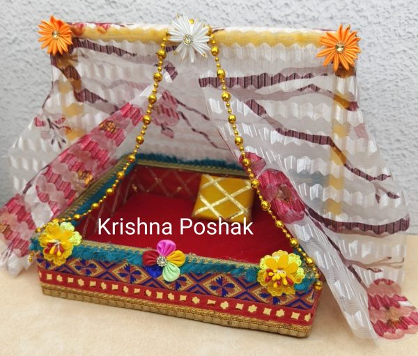 Beautiful Singhasan for Laddu Gopalji– Premium Quality S-14 - Image 2
