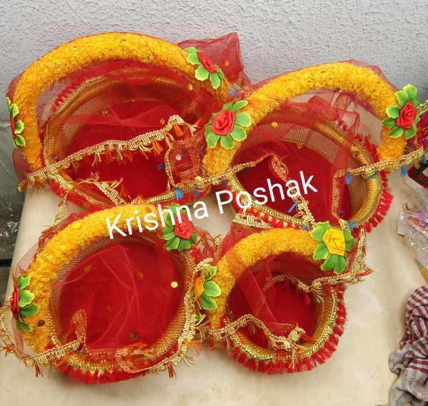 Carry Basket For Laddu Gopalji - 2 - Image 4