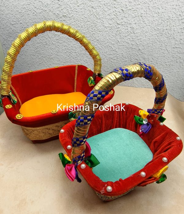 Carry Basket For Laddu Gopalji - 1 - Image 3