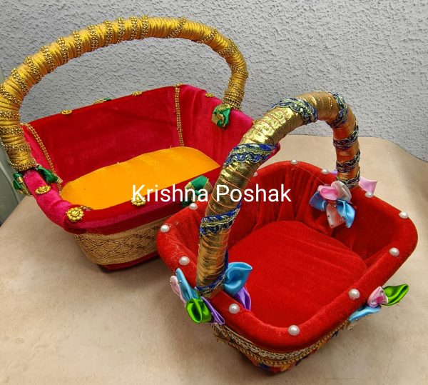 Carry Basket For Laddu Gopalji - 1 - Image 2