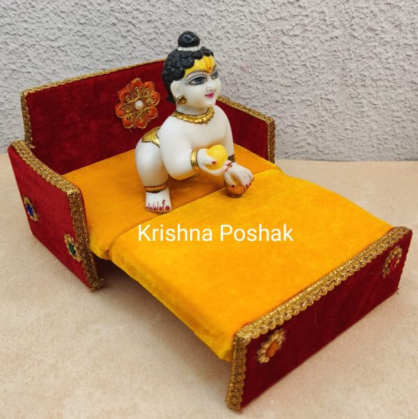 Beautiful Singhasan for Laddu Gopalji– Premium Quality S-12 - Image 3