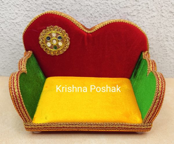 Beautiful Singhasan for Laddu Gopalji– Premium Quality S-9 - Image 2