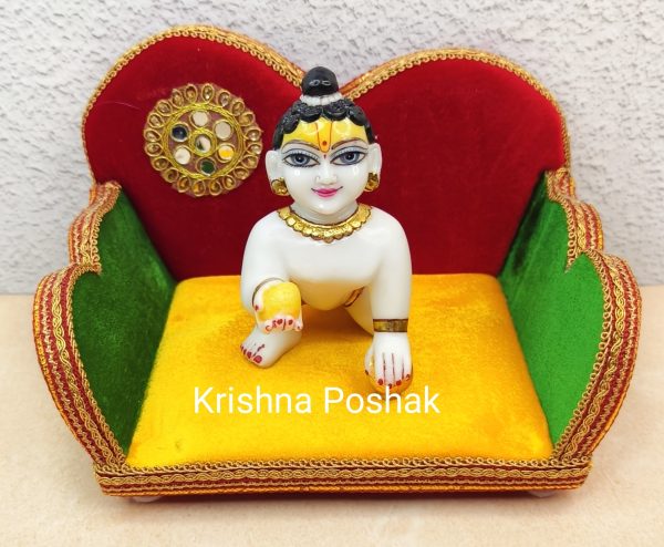 Beautiful Singhasan for Laddu Gopalji– Premium Quality S-9