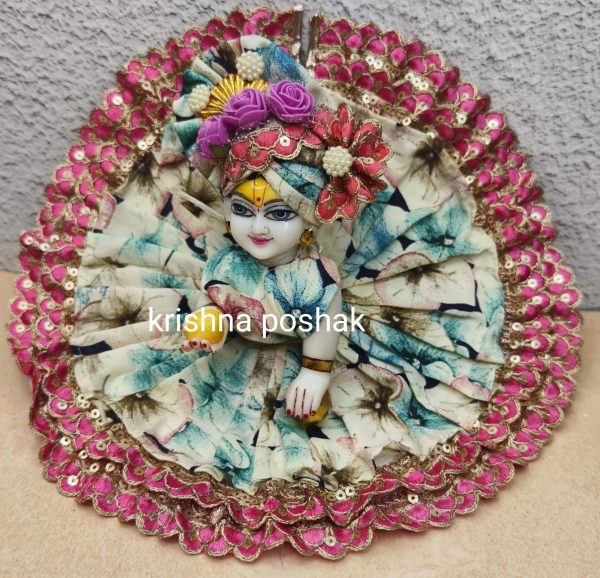 Premium Fancy Poshak for Laddu Gopalji – M5 Celebrate Devotion with Style - Image 2