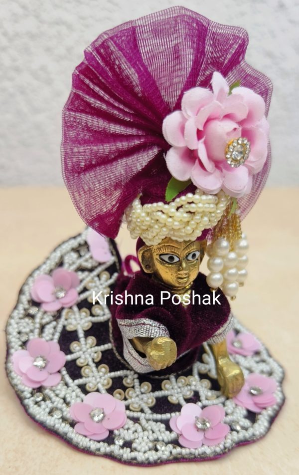 Fancy Poshak For Laddu Gopalji-O3 - Image 4