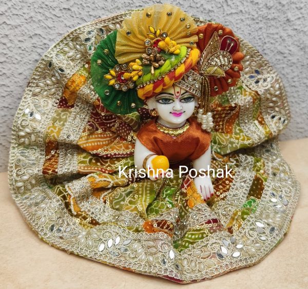 Premium Fancy Poshak for Laddu Gopalji – M1 Celebrate Devotion with Style - Image 3