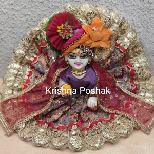 Premium Fancy Poshak for Laddu Gopalji – M2 Celebrate Devotion with Style