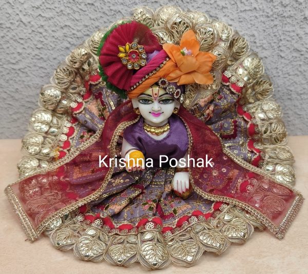 Premium Fancy Poshak for Laddu Gopalji – M2 Celebrate Devotion with Style