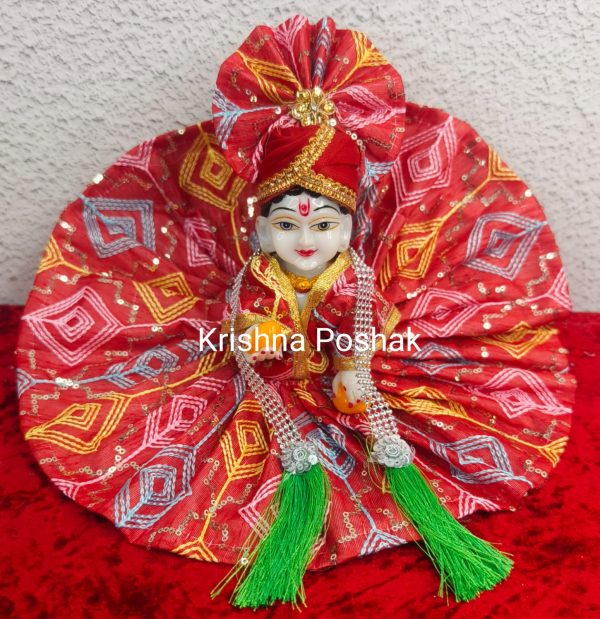 Fancy Dress For Laddu Gopalji Perfect for Festivals & Worship - J7
