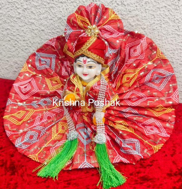 Fancy Dress For Laddu Gopalji Perfect for Festivals & Worship - J7 - Image 3