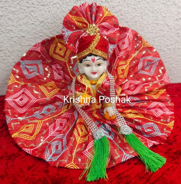 Fancy Dress For Laddu Gopalji Perfect for Festivals & Worship - J7 - Image 2