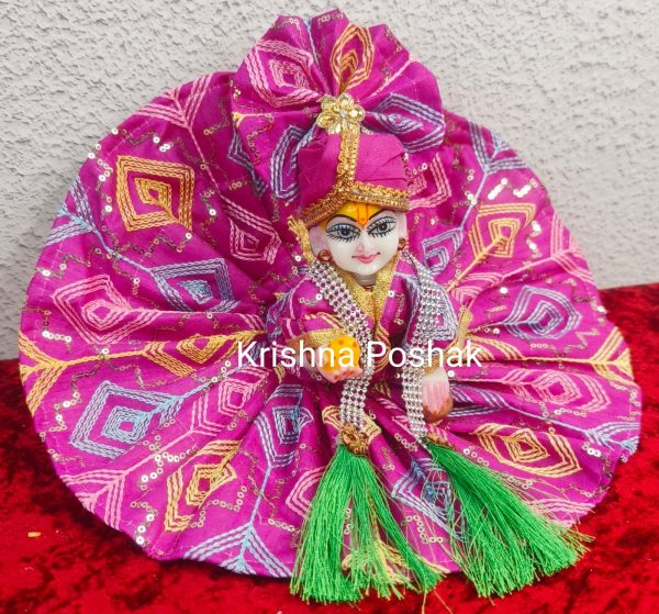 Fancy Dress For Laddu Gopalji Perfect for Festivals & Worship - J6 - Image 2