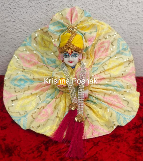 Fancy Dress For Laddu Gopalji Perfect for Festivals & Worship - J5