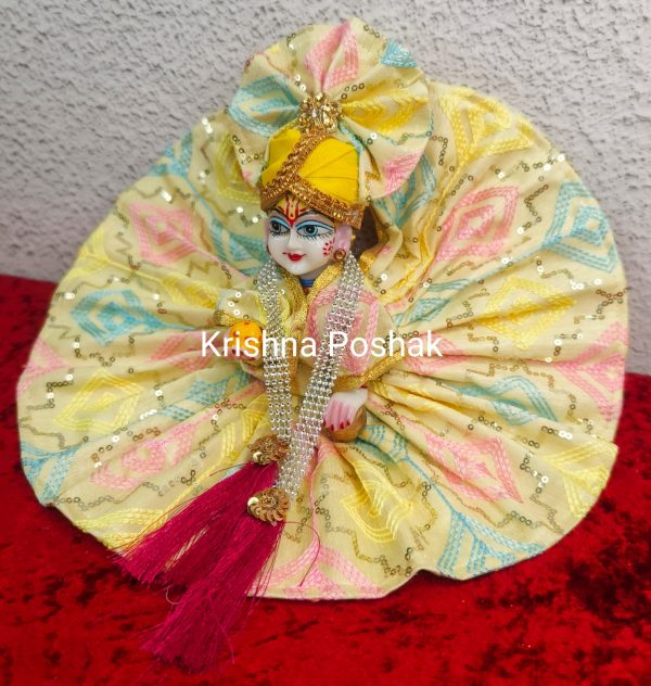 Fancy Dress For Laddu Gopalji Perfect for Festivals & Worship - J5 - Image 3