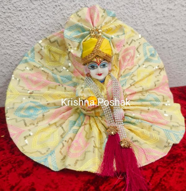 Fancy Dress For Laddu Gopalji Perfect for Festivals & Worship - J5 - Image 2