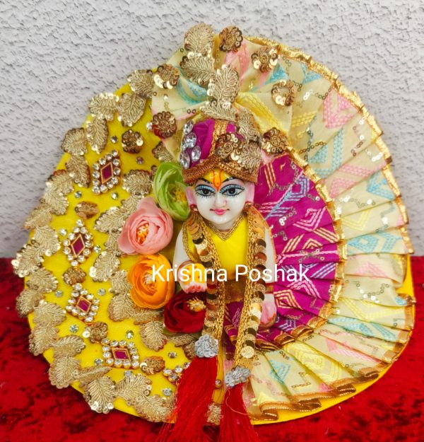 Fancy Dress For Laddu Gopalji Perfect for Festivals & Worship - J1