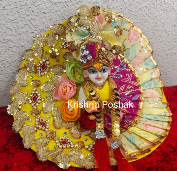 Fancy Dress For Laddu Gopalji Perfect for Festivals & Worship - J1 - Image 2