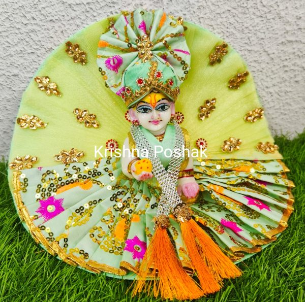 Fancy Dress For Laddu Gopalji Perfect for Festivals & Worship - J19 - Image 2