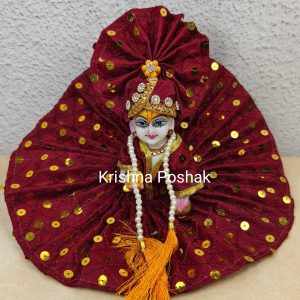 Beautiful Fancy Poshak For Laddu Gopalji - P5