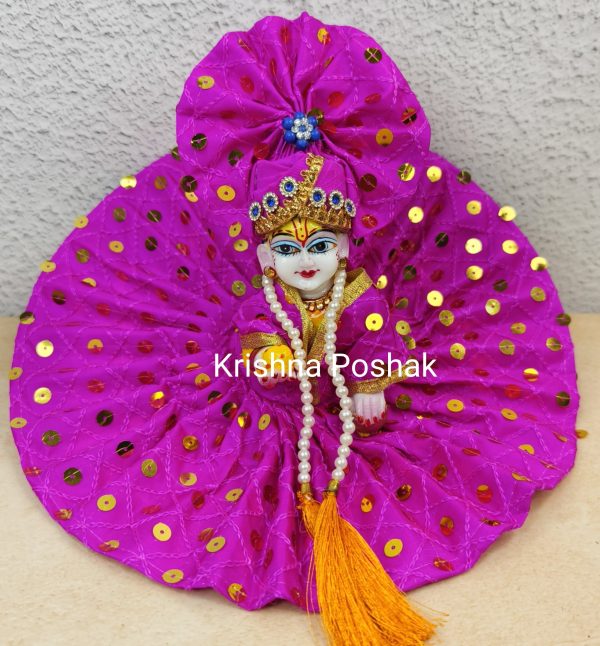 Beautiful Fancy Poshak For Laddu Gopalji - P7