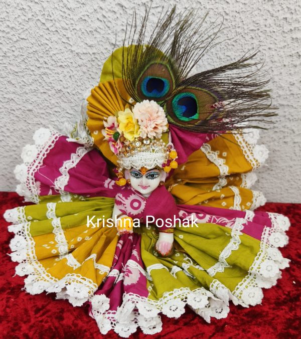 A19 - Janmasthami Special Beautiful Poshak For Laddu Gopalji - Image 4