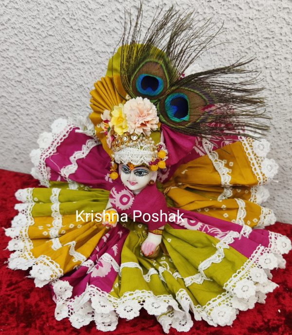 A19 - Janmasthami Special Beautiful Poshak For Laddu Gopalji - Image 3