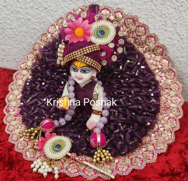 A23 - Janmasthami Special Beautiful Poshak For Laddu Gopalji - Image 4