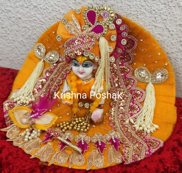 A20 - Janmasthami Special Beautiful Poshak For Laddu Gopalji - Image 3