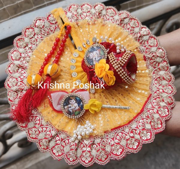 A22 - Janmasthami Special Beautiful Poshak For Laddu Gopalji - Image 2