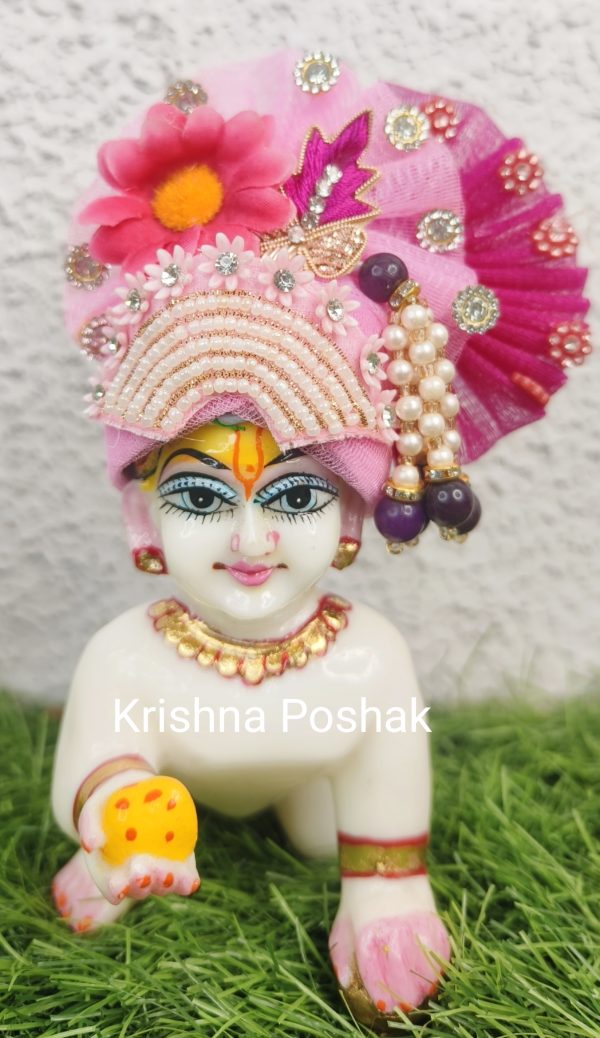 Beautiful Fancy Mukut For Laddu Gopalji - J3