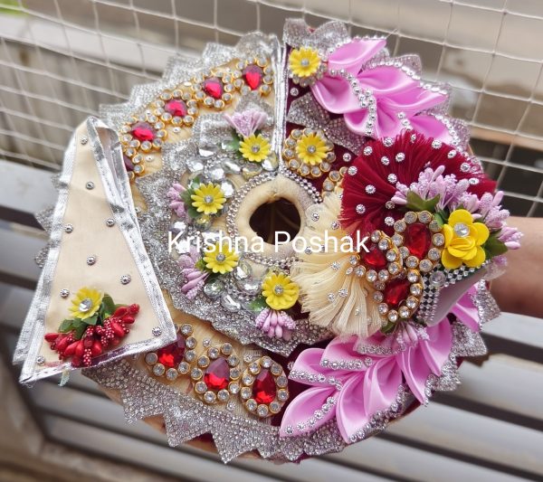 A27 - Janmasthami Special Beautiful Poshak For Laddu Gopalji - Image 4