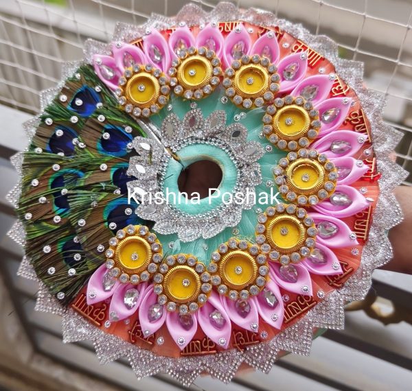 A28 -Premium Beautiful  Poshak For Laddu Gopalji - Image 3