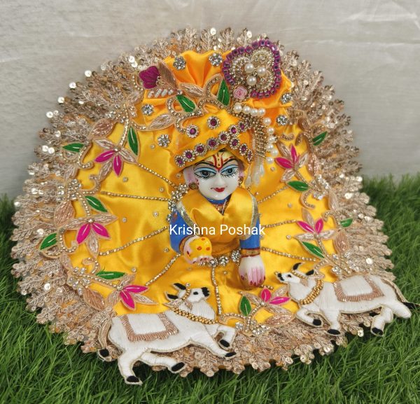 A24 - Janmasthami Special Beautiful Poshak For Laddu Gopalji - Image 5