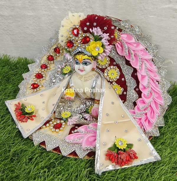 A27 - Janmasthami Special Beautiful Poshak For Laddu Gopalji - Image 6