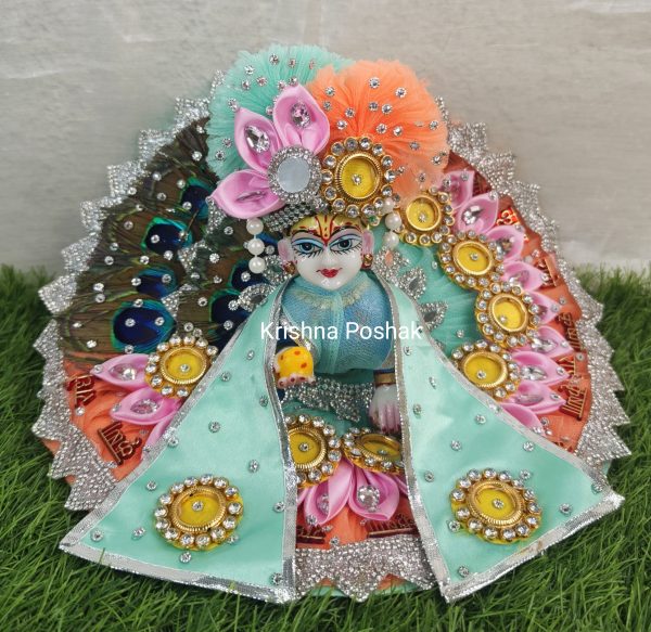 A28 -Premium Beautiful  Poshak For Laddu Gopalji