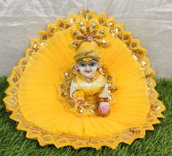 Janmasthami Special Beautiful Poshak For Laddu Gopalji – 21