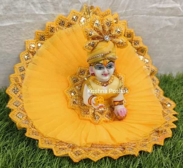 Janmasthami Special Beautiful Poshak For Laddu Gopalji – 21 - Image 4