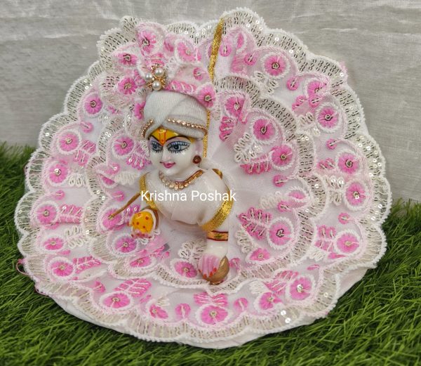 Premium Beautiful Poshak For Laddu Gopalji – 23 - Image 3